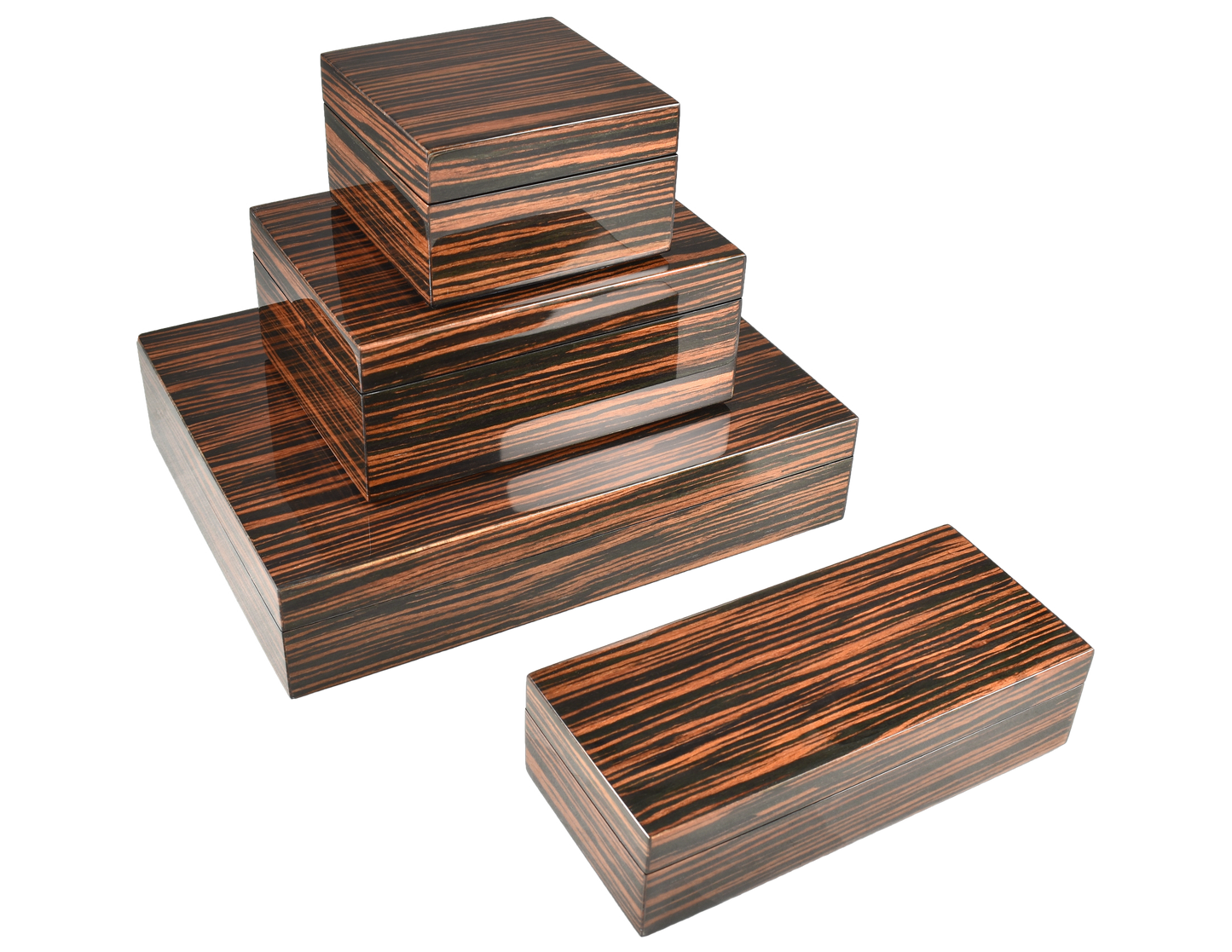 Macassar Ebony - Square Box