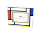 Mondrian Inspired - Picture Frame - PF-4MC