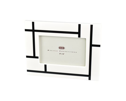 White Grid - Picture Frame - PF-4WGrid