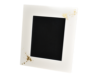 White with Artful Gold - Picture Frame