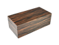 Macassar Ebony - Long Hinged Box - PL-105ME