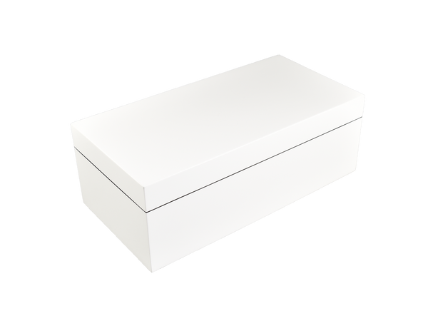 All White - Hinged Box - PL-105W
