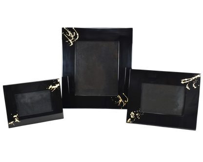 Black with Artful Gold - Picture Frame - PF-5BAGL