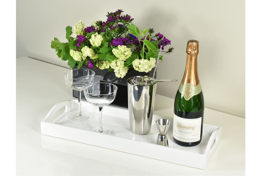 All White - Bar Tray - L-28W