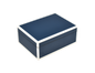Navy Blue with White - Medium Box
