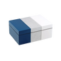 Navy Shine White - Medium Box - L-21NSW