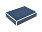 Navy Blue with White - Stationery Box