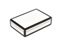 White with Black - Playing Card Box