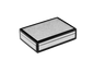 Shine Silver Leaf - Playing Card Box