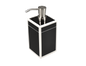 Black with White Trim - Lotion Pump