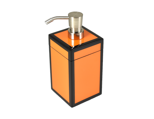 Orange with Black Trim - Lotion Pump