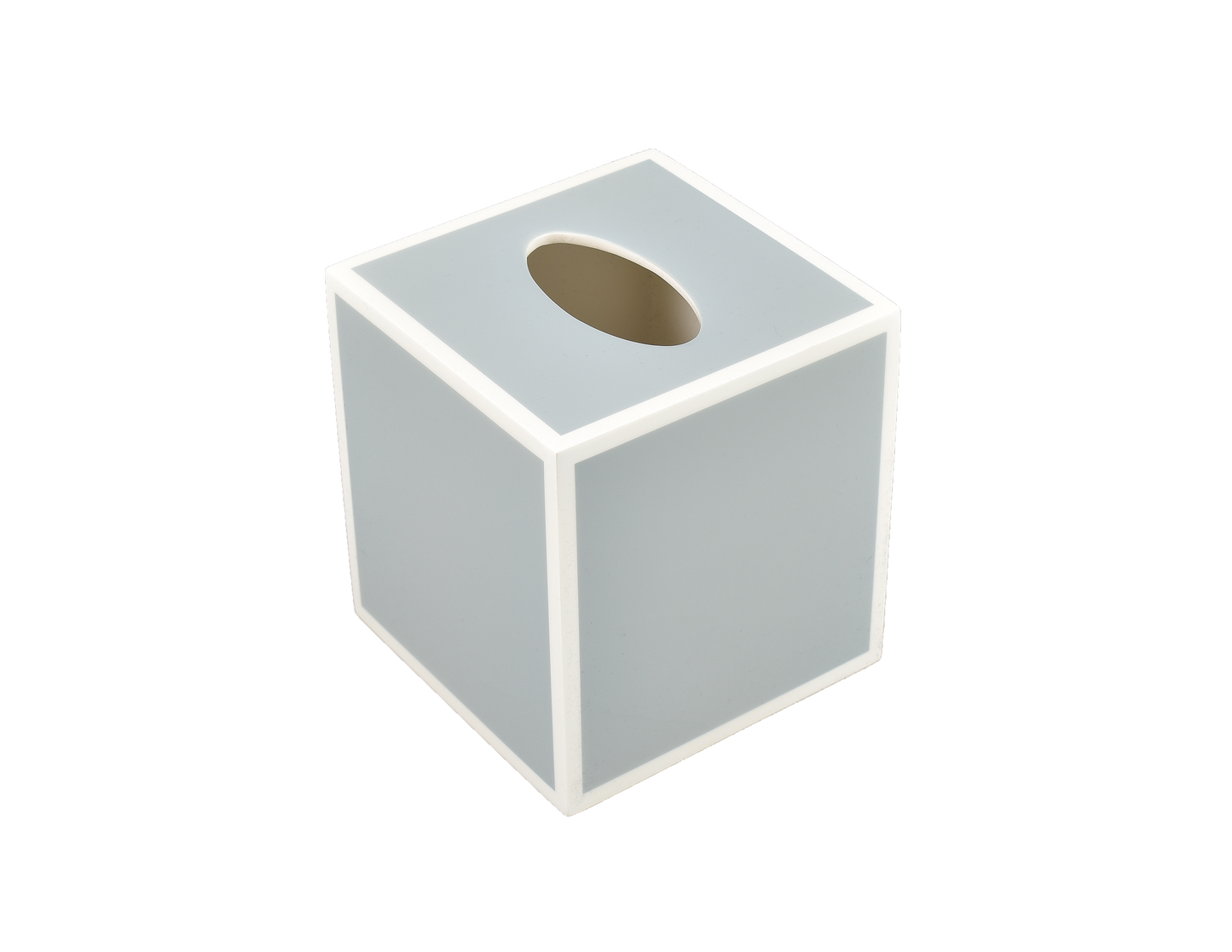 Cool Gray with White - Tissue Cover