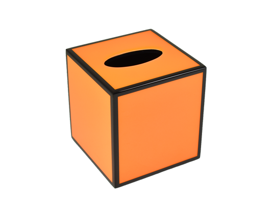 Orange with Black Trim - Tissue Cover