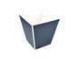 Navy Blue with White - Waste Basket