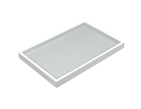 Cool Gray with White - Vanity Tray - L-64CGW