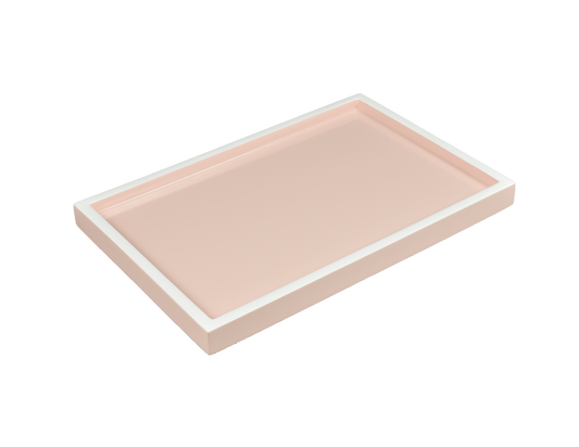 Paris Pink with White - Vanity Tray
