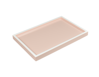Paris Pink with White - Vanity Tray - L-64PPW
