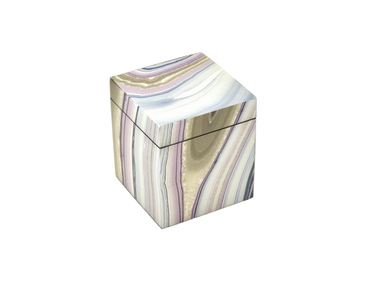 Lavender- Q-Tip Box