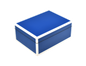 True Blue with White - Medium Box