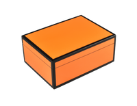 Orange And Black - Medium Box - L-21FSOB