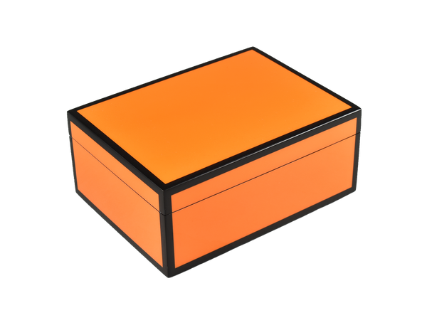 Orange And Black - Medium Box - L-21FSOB