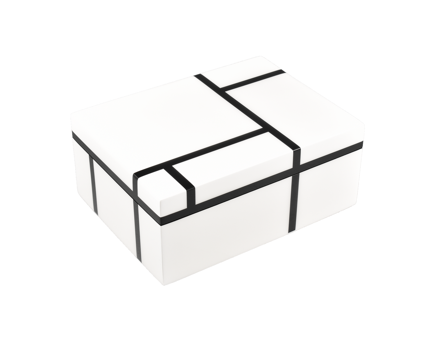 White Grid - Medium Box - L-21WGrid