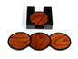 Round Coasters - Rosewood Brown - L-26RDRW