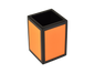 Orange with Black Trim - Brush Cup