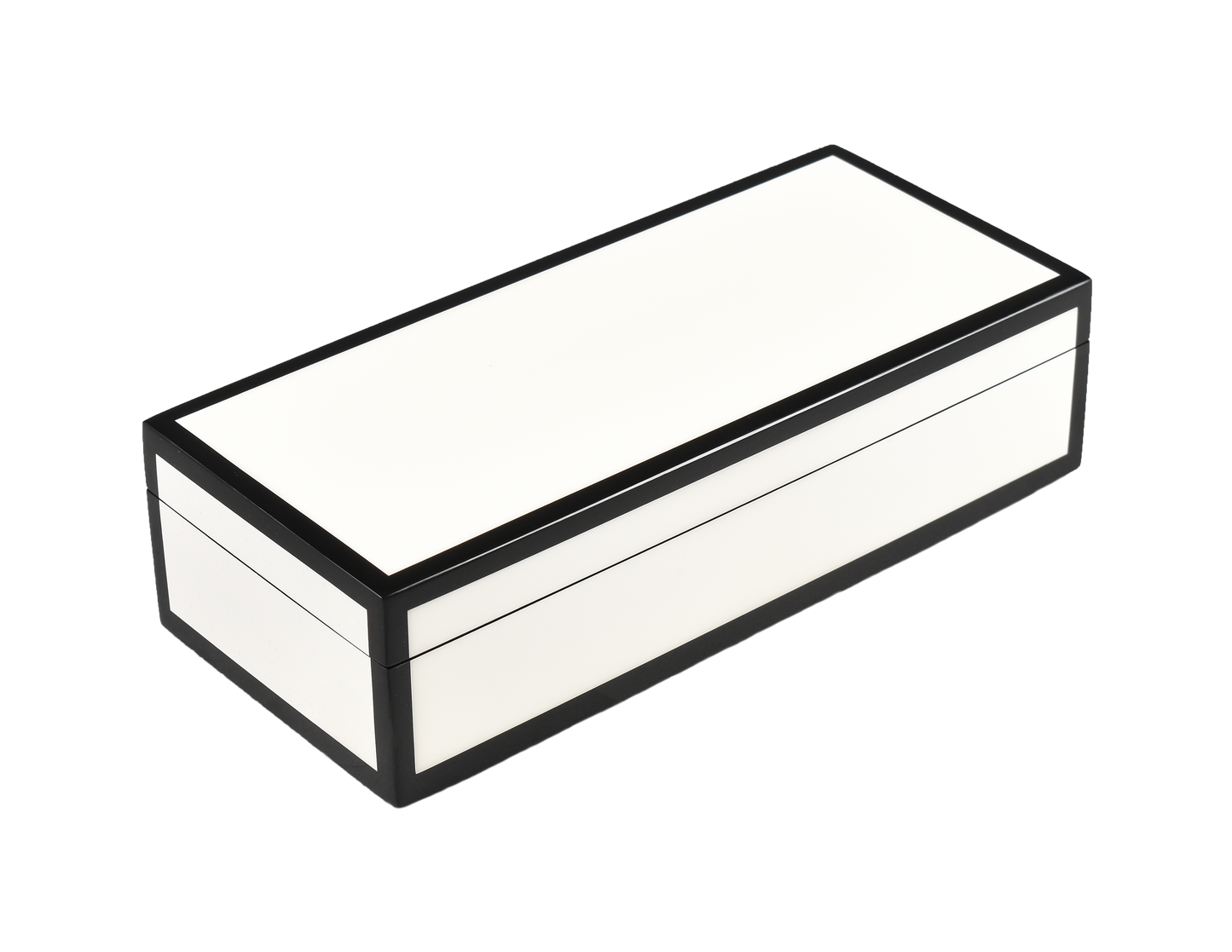 White with Black - Pencil Box