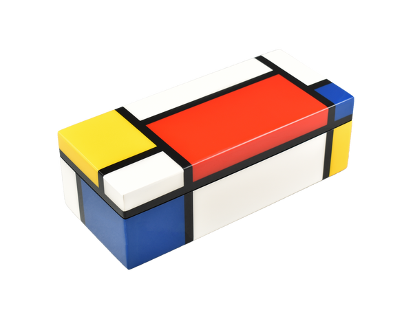 Mondrian Inspired - Pencil Box - L-30MC