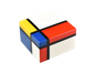 Mondrian Inspired - Square Box