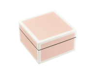 Paris Pink with White - Square Box - L-31FSPPW