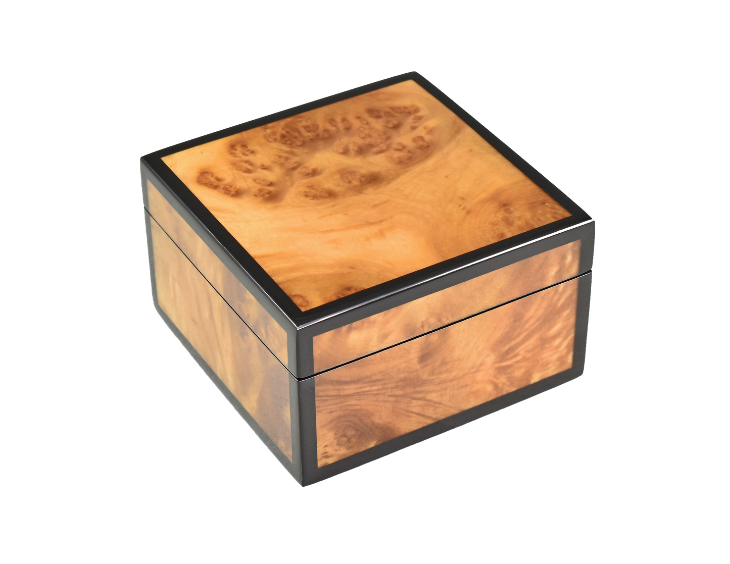Walnut Burl - Square Box