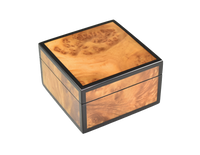 Walnut Burl - Square Box - L-31FSWN