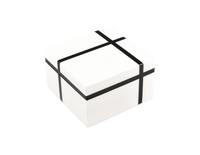 White Grid - Square Box - L-31WGrid