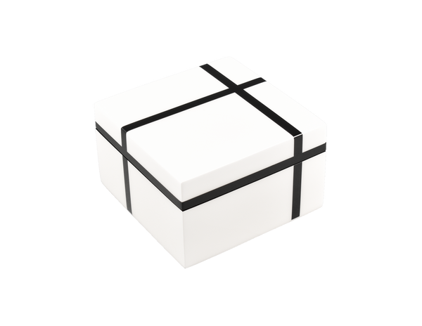 White Grid - Square Box - L-31WGrid