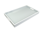 Cool Gray with White - Breakfast Tray