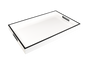 White with Black - Breakfast Tray