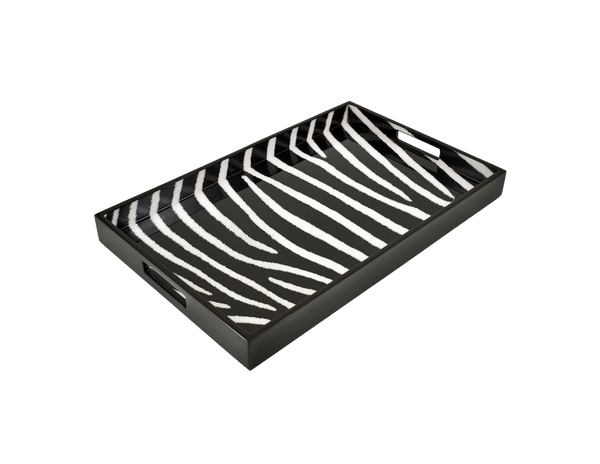 Zebra- Breakfast Tray