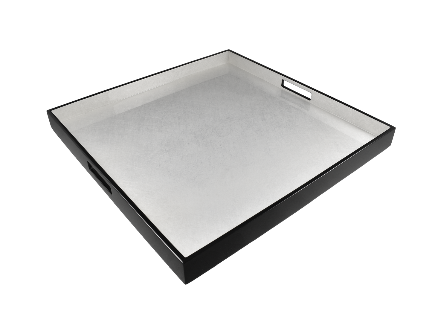 Shine Silver Leaf - Large Square Tray