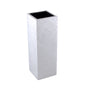 Shine Silver Leaf - 12" Tall Flower Vase - L-40SSL