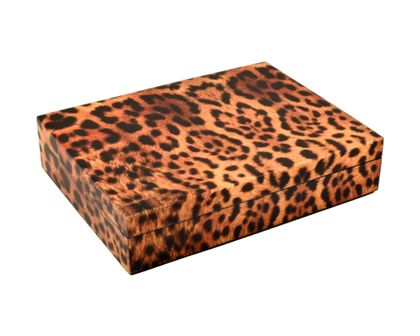 Cheetah- Stationery Box - L-45CHE