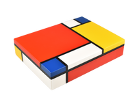 Mondrian Inspired - Stationery Box - L-45MC