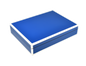 True Blue with White - Stationery Box