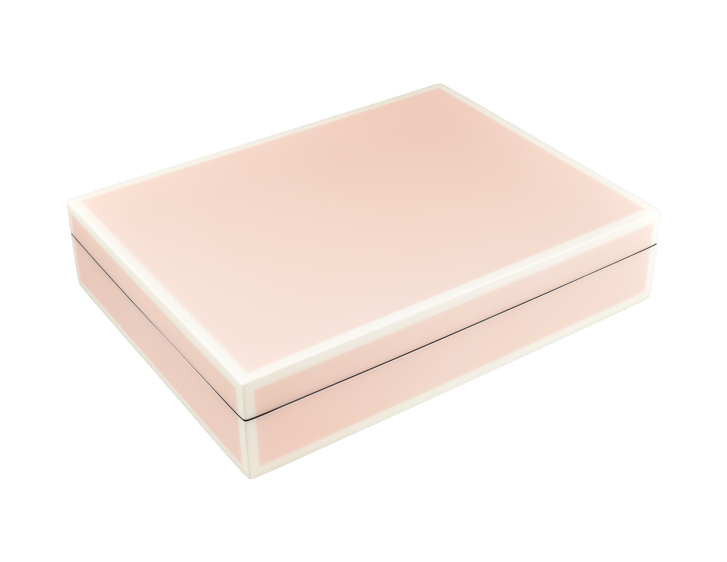 Paris Pink with White - Stationery Box