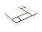 White Grid - Stationery Box - L-45WGrid