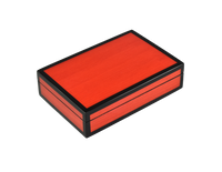 Red Tulipwood - Playing Card Box - L-46FSRT