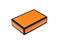 Orange with Black - Playing Card Box - L-46FSOBT