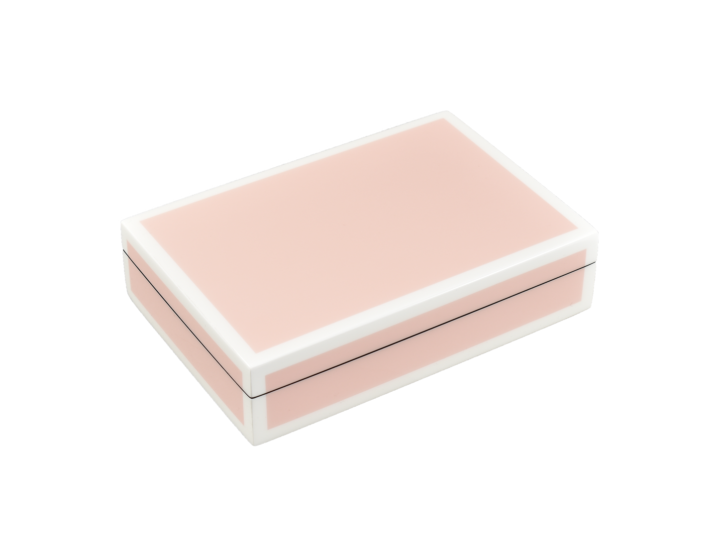 Paris Pink with White - Playing Card Box