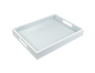 Cool Gray with White - Reiko Tray